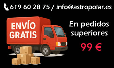 Tienda Telescopios Online con distribución a toda España. Envío gratis a partir de 99 €